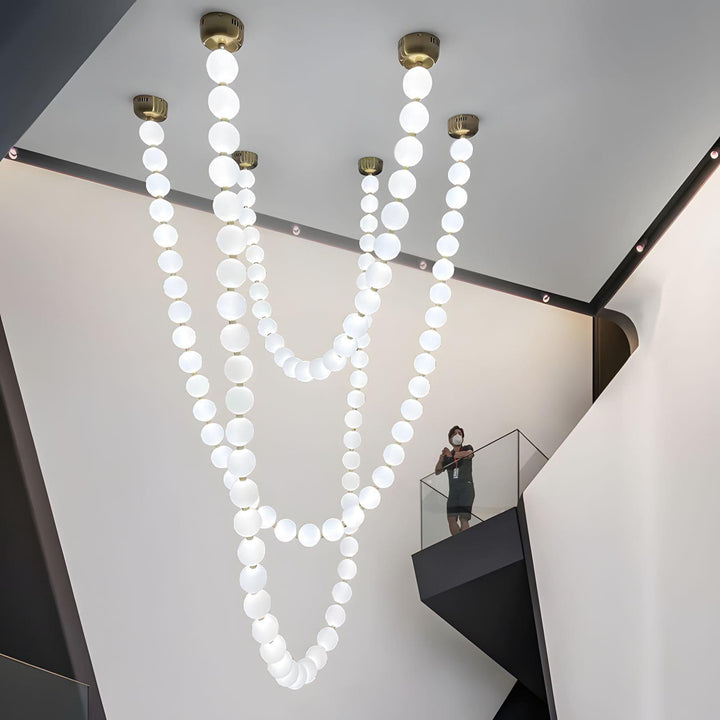 Aren Pearl Strand Chandelier