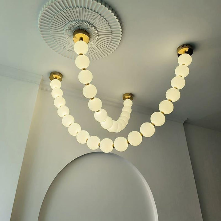 Aren Pearl Strand Chandelier