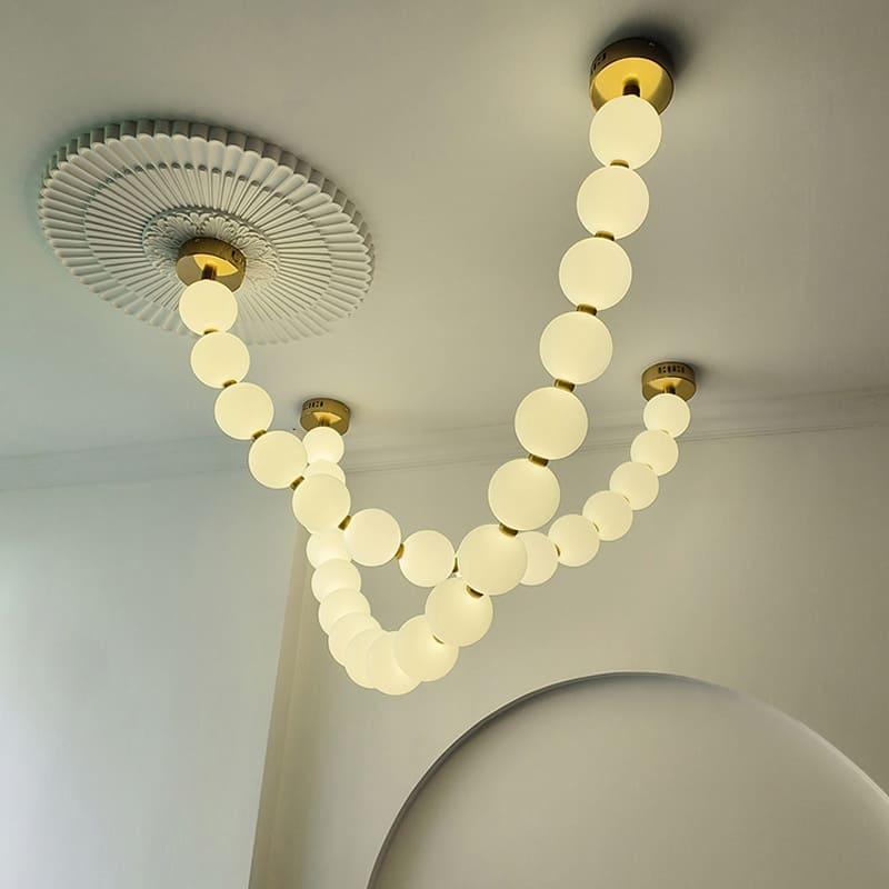 Aren Pearl Strand Chandelier