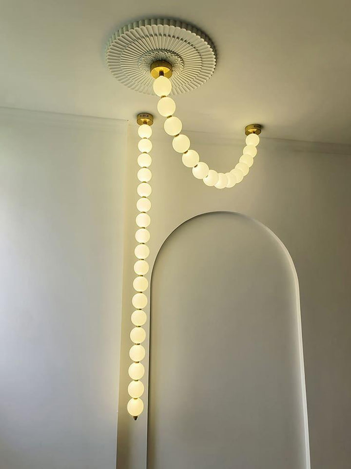 Aren Pearl Strand Chandelier