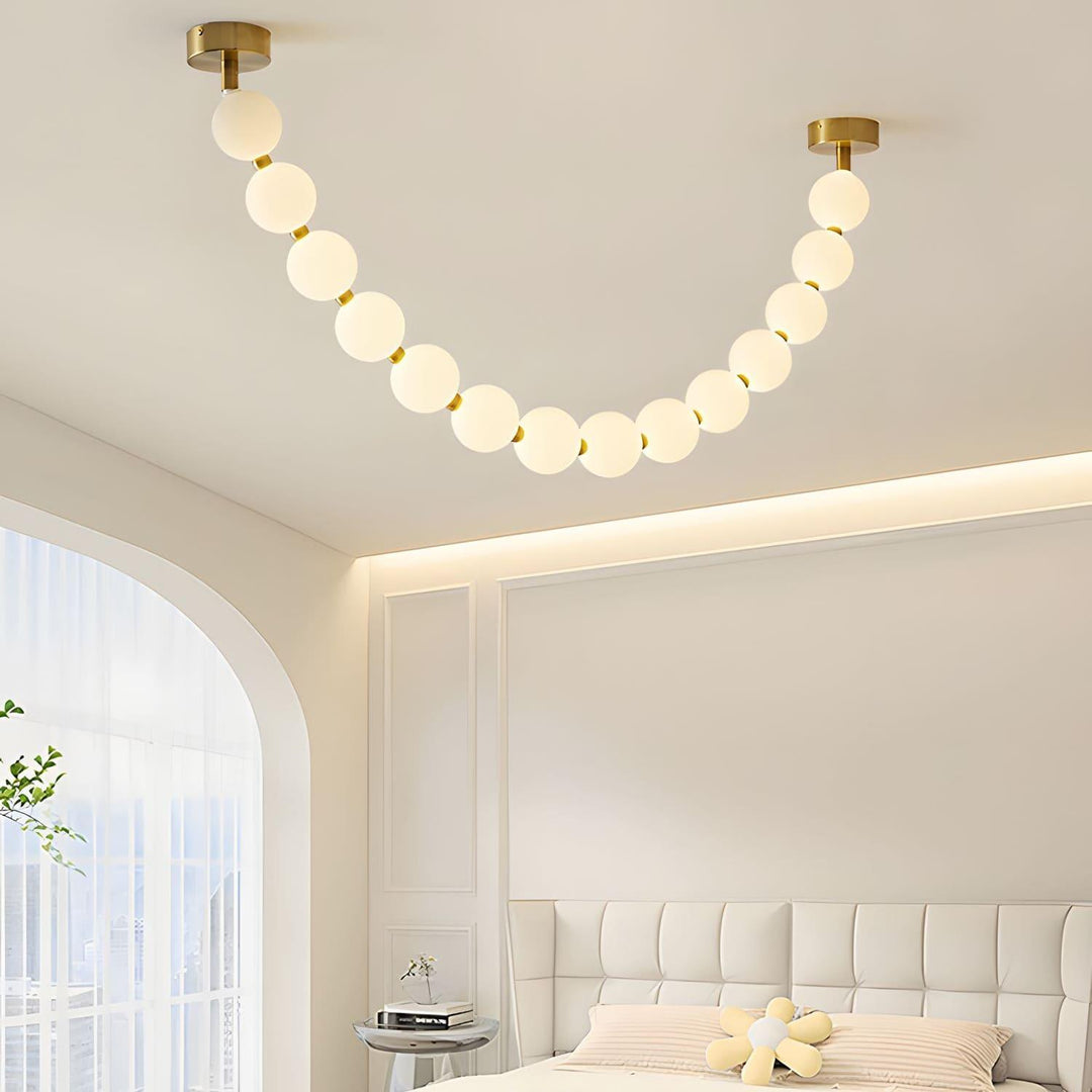 Aren Pearl Strand Chandelier