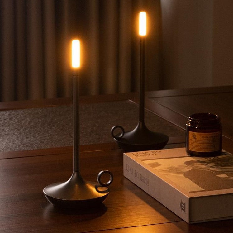 Ember Candle Table Lamp