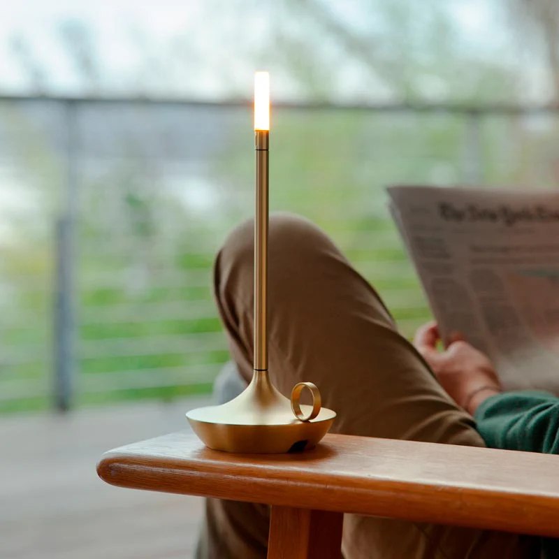Ember Candle Table Lamp