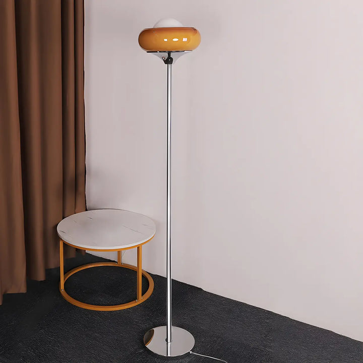 Joss Egg Glass Floor Lamp