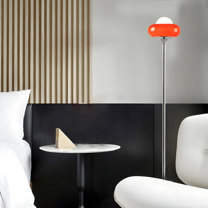 Joss Egg Glass Floor Lamp