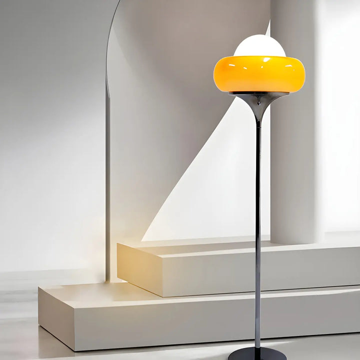 Joss Egg Glass Floor Lamp