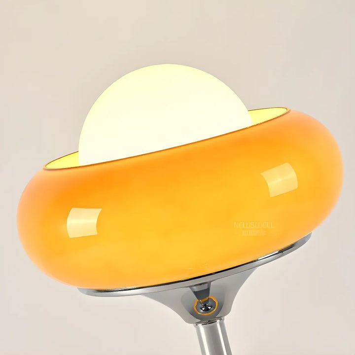 Joss Egg Glass Floor Lamp