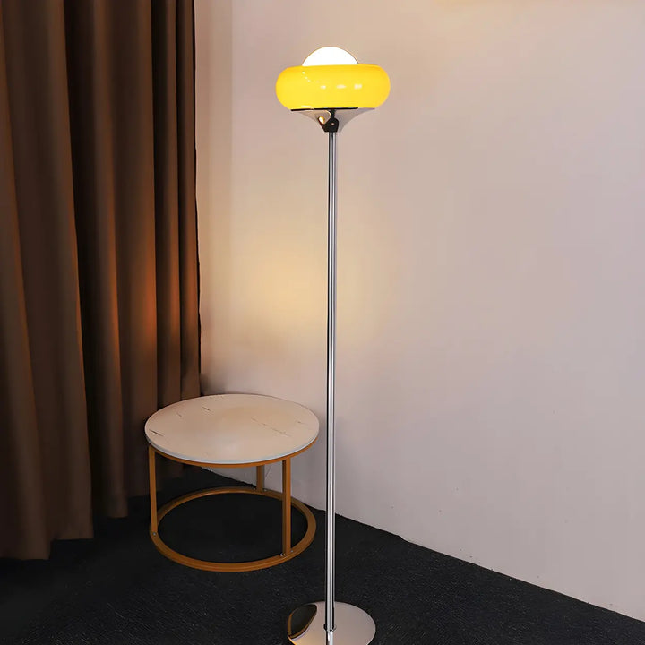 Joss Egg Glass Floor Lamp