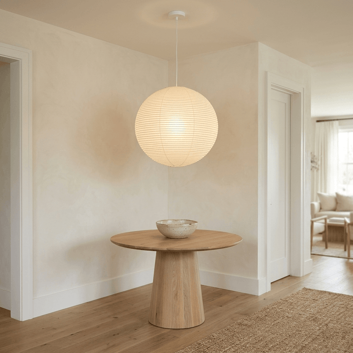 Aiko Paper Sphere Pendant Light