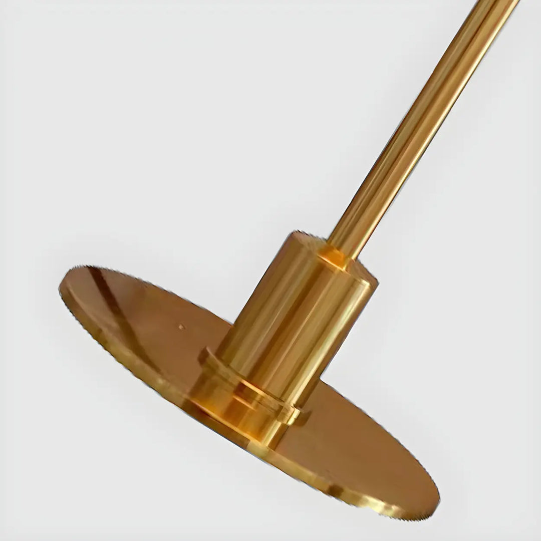 Fleur Amber Glass Lamp