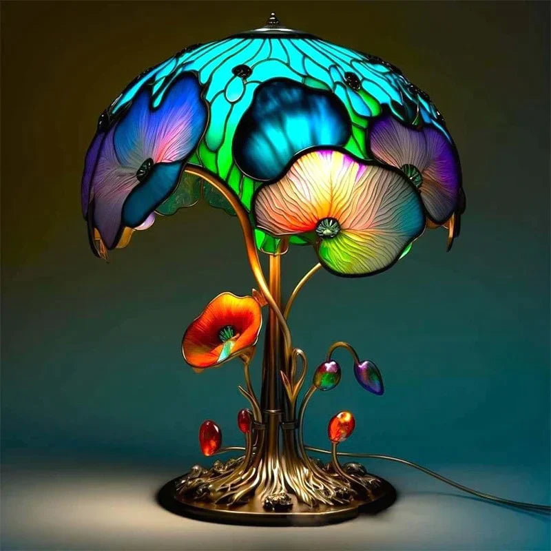 Tiffin Stained Glass Lamp