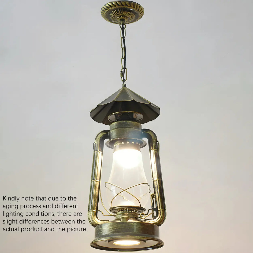 Boris Brass Lantern Pendant