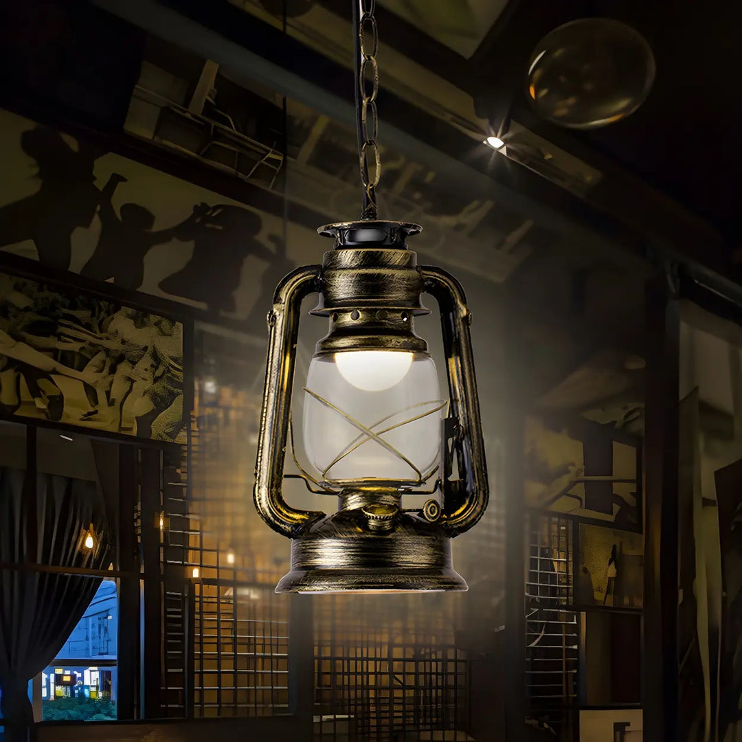 Boris Brass Lantern Pendant