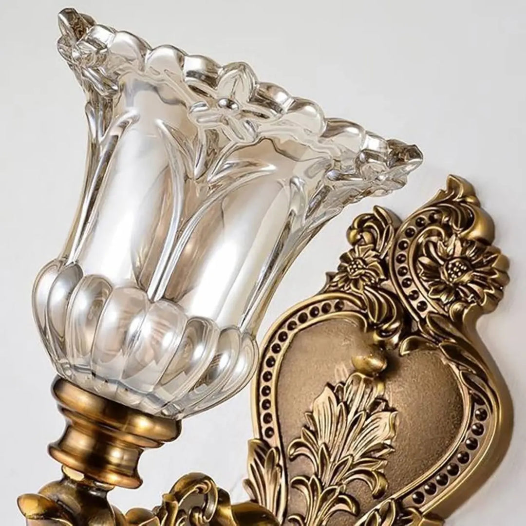 Colette Crystal Flower Sconce