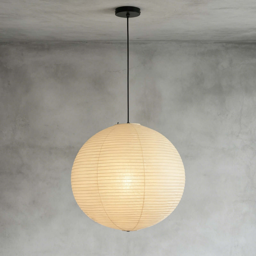 Aiko Paper Sphere Pendant Light
