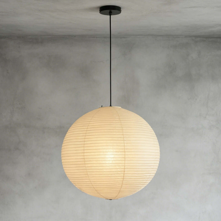 Aiko Paper Sphere Pendant Light