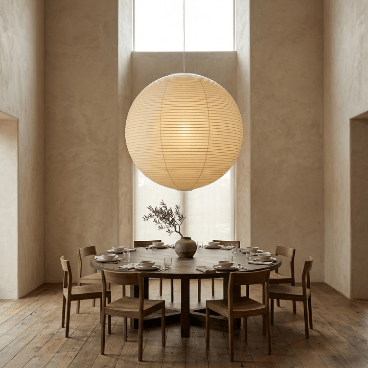 Aiko Paper Sphere Pendant Light
